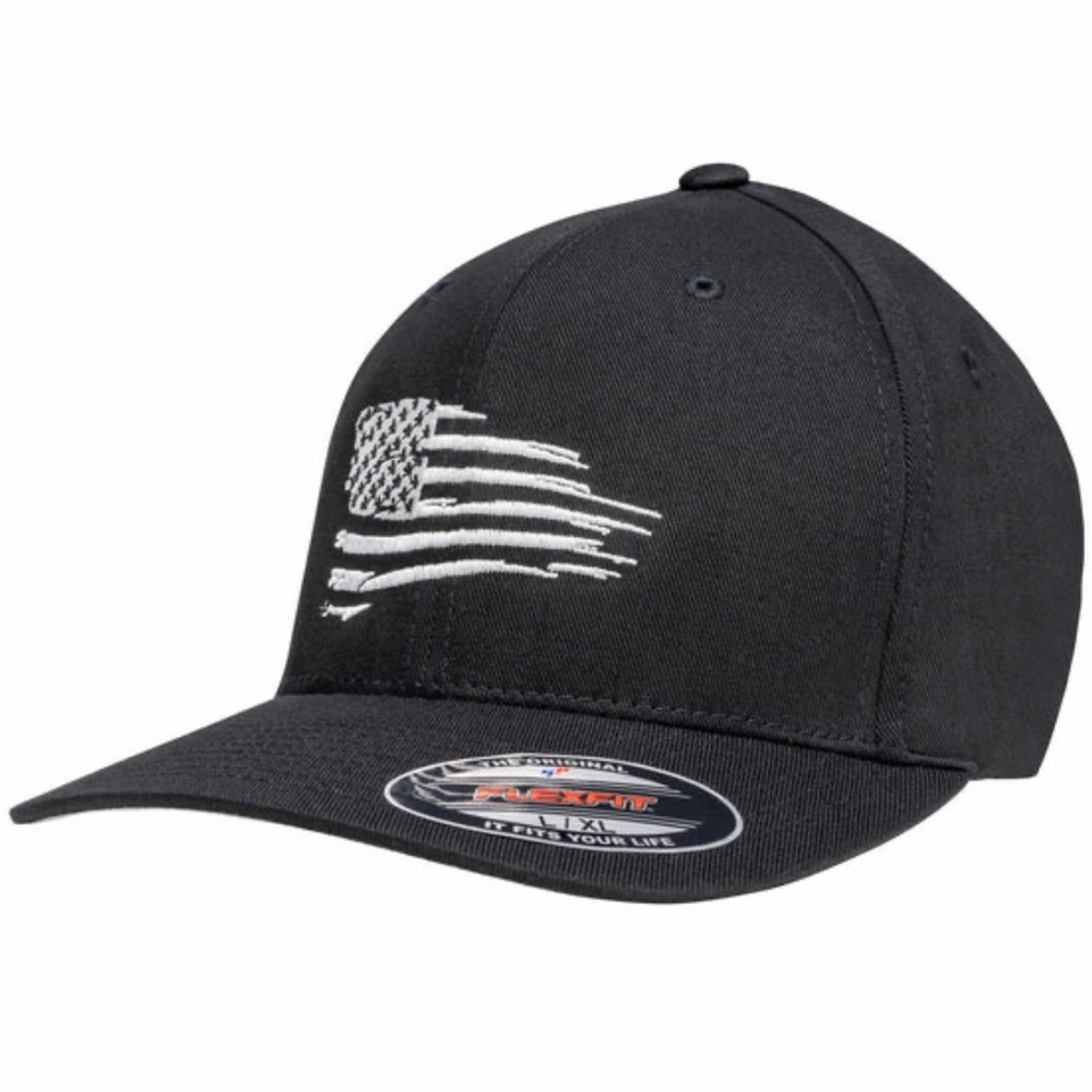 Rugged American Flag Hat Strapcap Snap Back